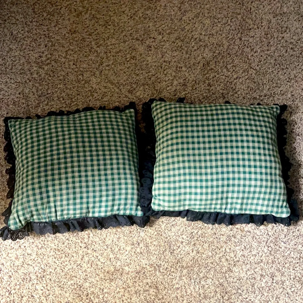 Rustic/Deer/Bear/Pillows-18”x17”(2)